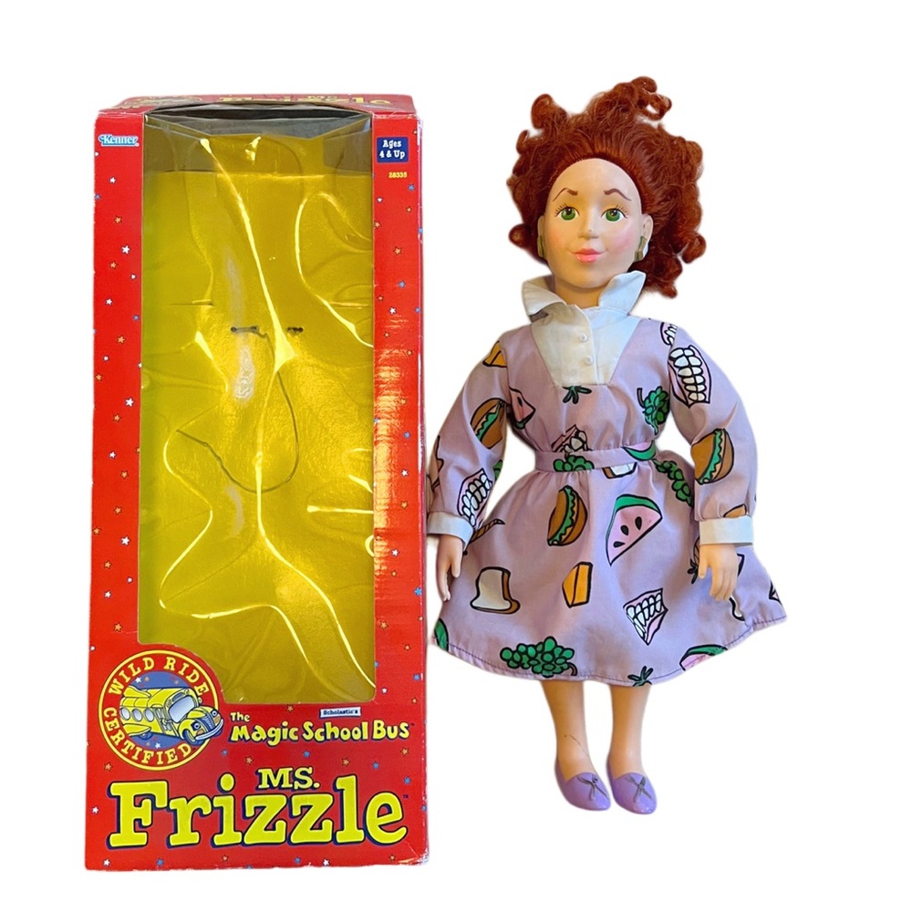 1995 Ms. Frizzle Doll with Original Box